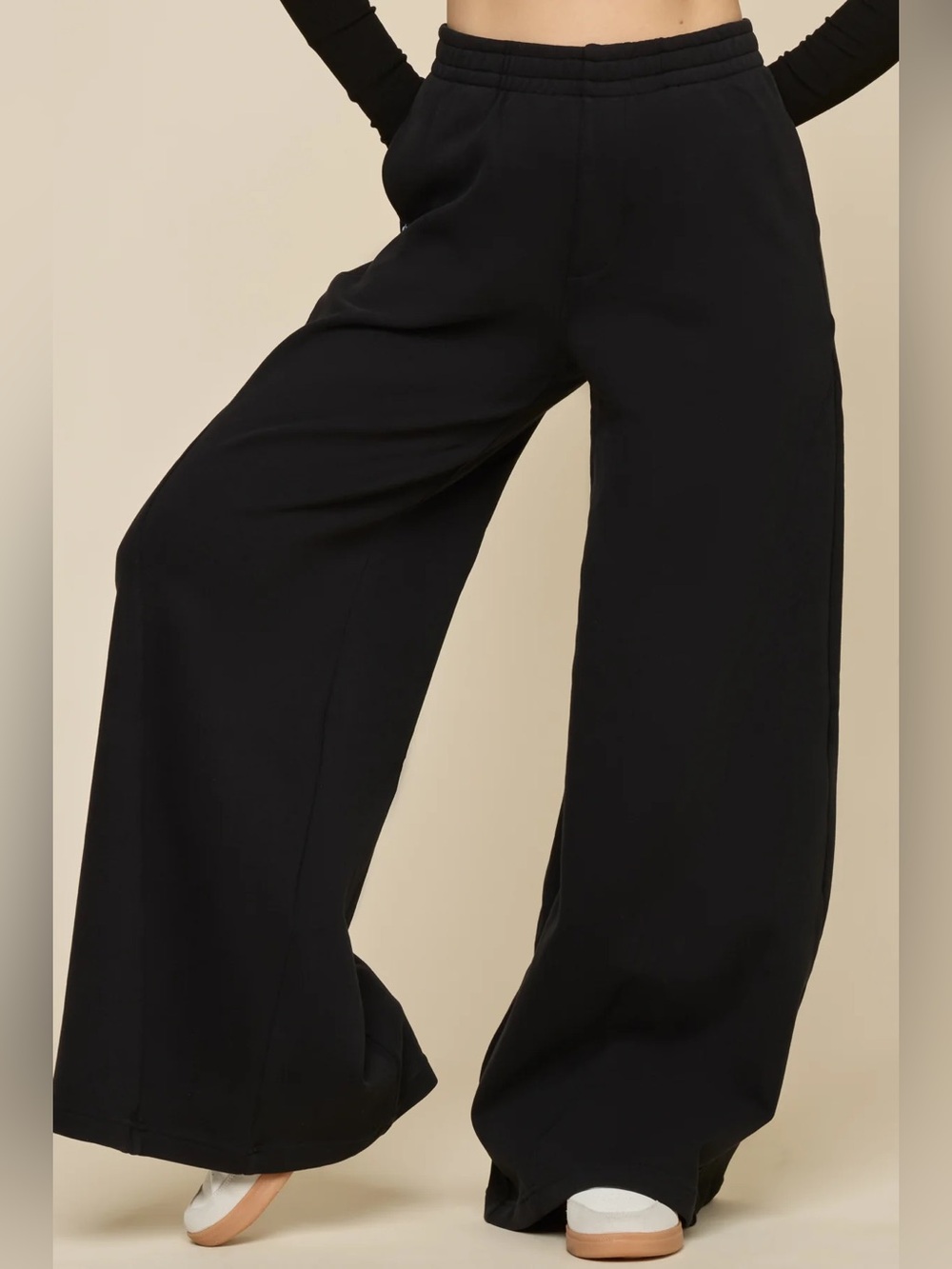 Popflex super wide sweatpants Small black - Picture 4 of 13